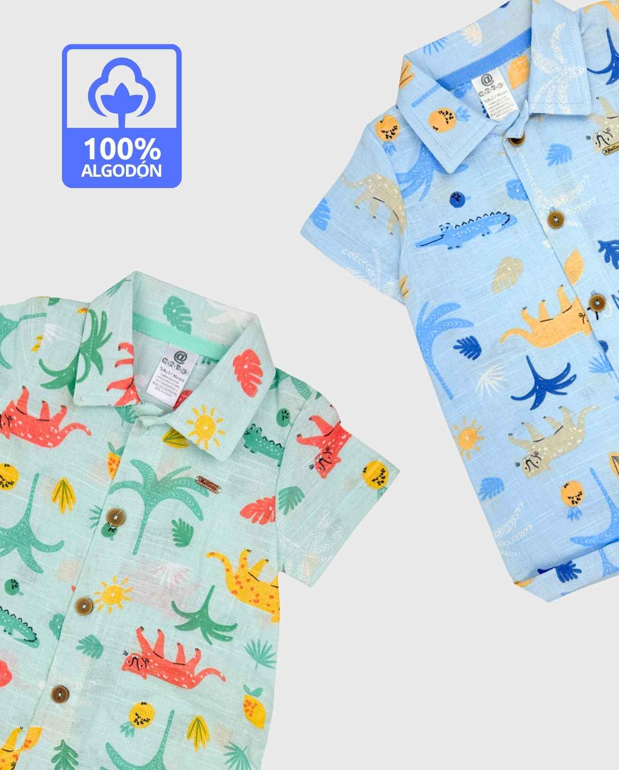 Mameluco Estampado Selva Algodón 