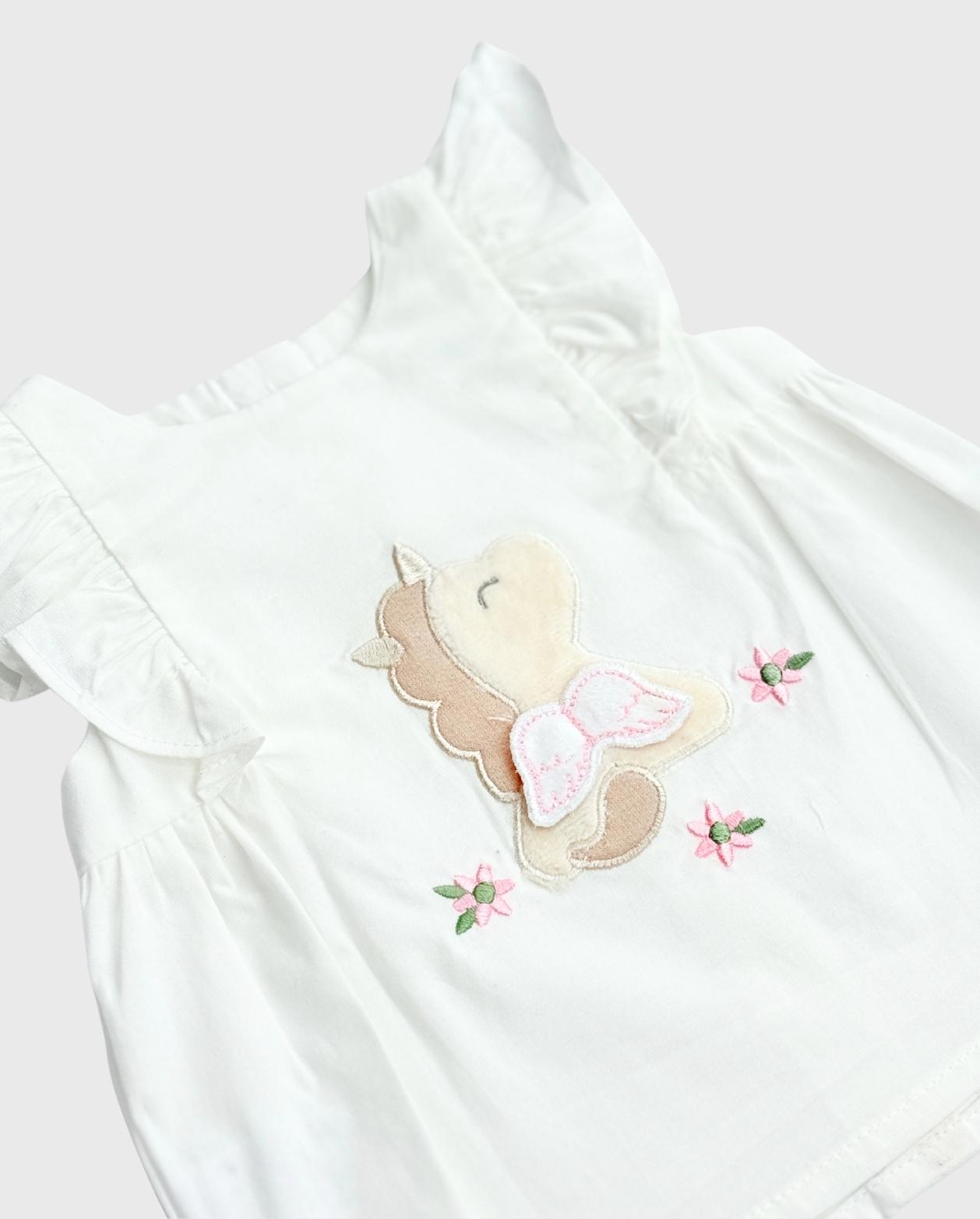 Conjunto Panty Estampado Pony Detalle