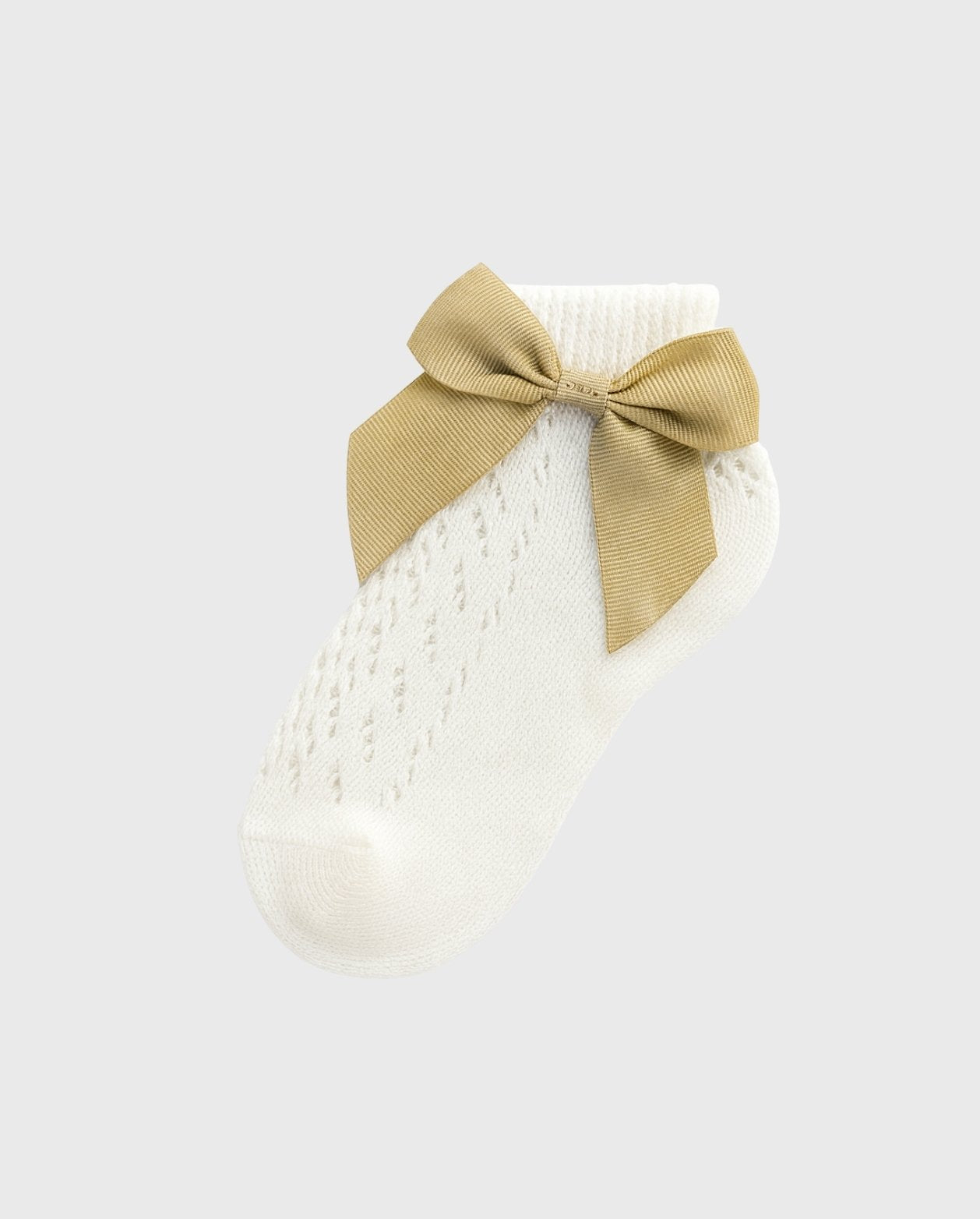 Media Tobillera Moño Surtido Blanca