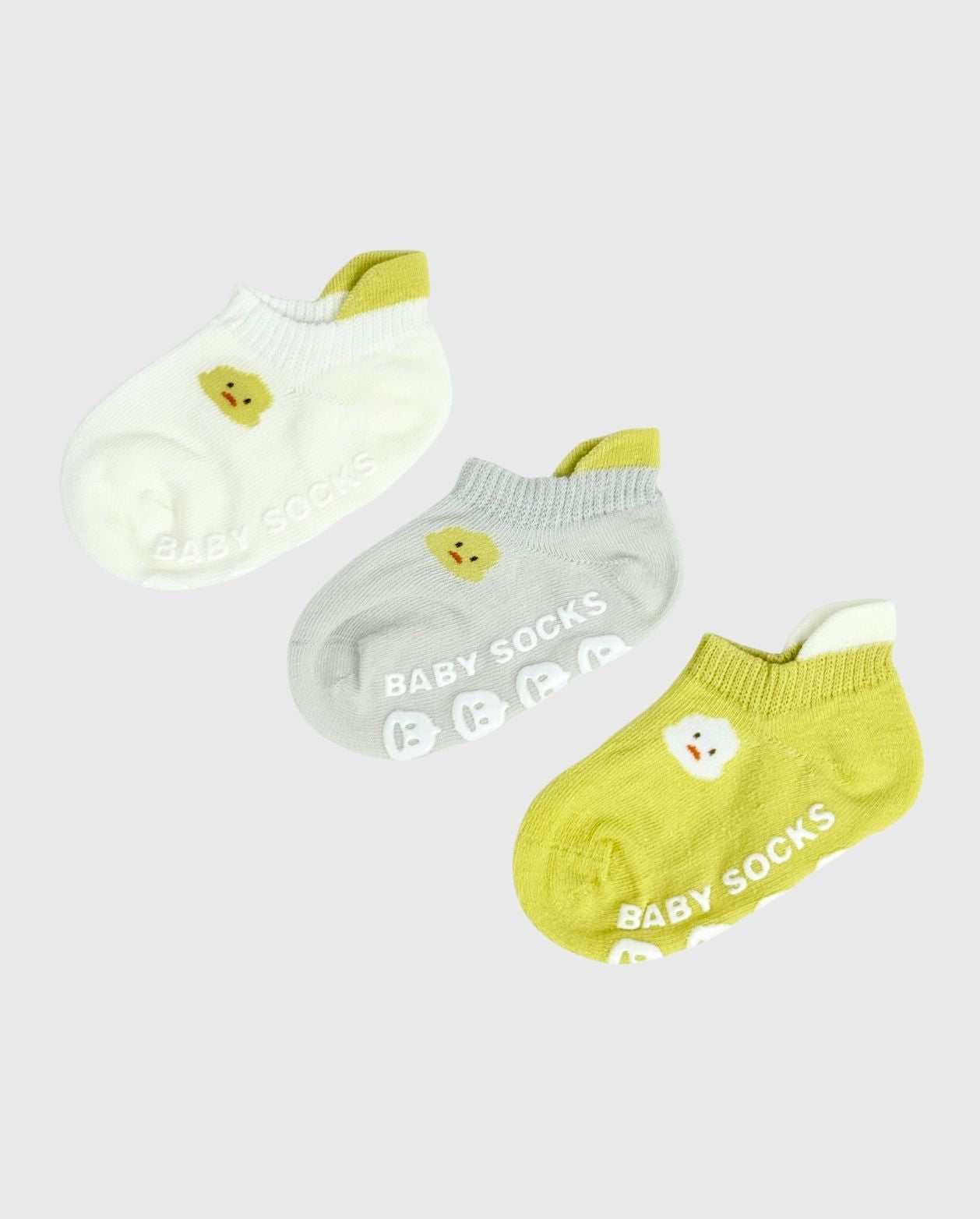 Set 3 Medias Tobillera Pato