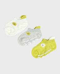 Set 3 Medias Tobillera Pato