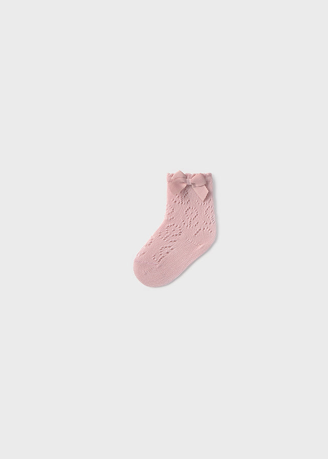 Medias Calado Moño Rosa Mayoral