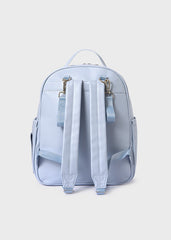 Mochila Pañalera Alcolchada Azul Mayoral correas