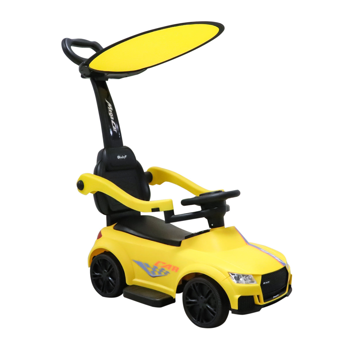 Montable Carro Buggy  Amarillo Ebaby