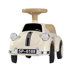 Montable Carro Clasico Luz y Sonido Beige