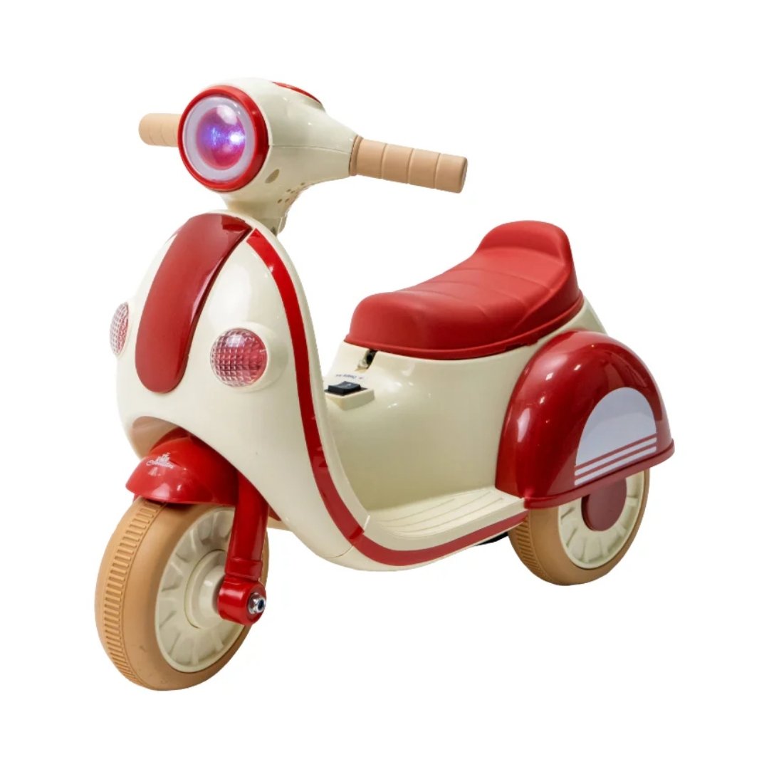 Moto Montable Infantil Tipo Vespa Red