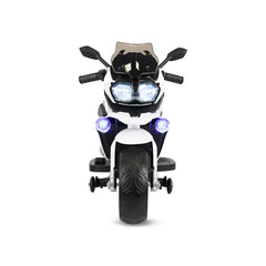 Moto Montable Eléctrico Storm Blanco FRONTAL