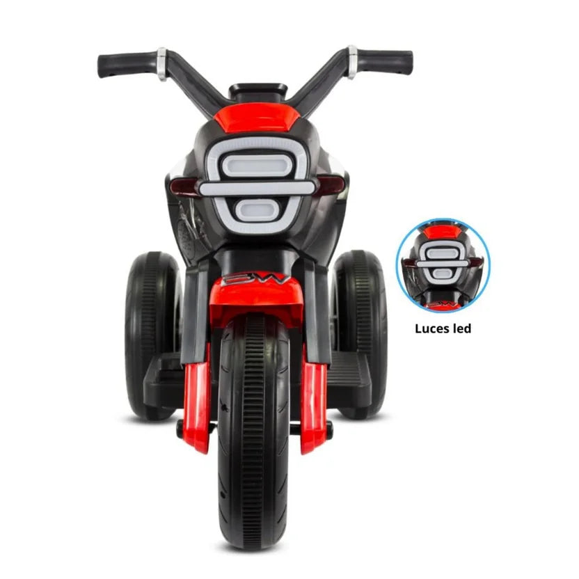 Moto Montable Galaxy Rojo Prinsel FRONTAL