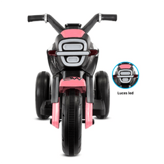 Moto Montable Galaxy Rosa Prinsel LUCES