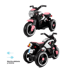 Moto Montable Galaxy Rosa Prinsel MARCHA