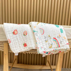 Muselina Estampada Para Bebe niña