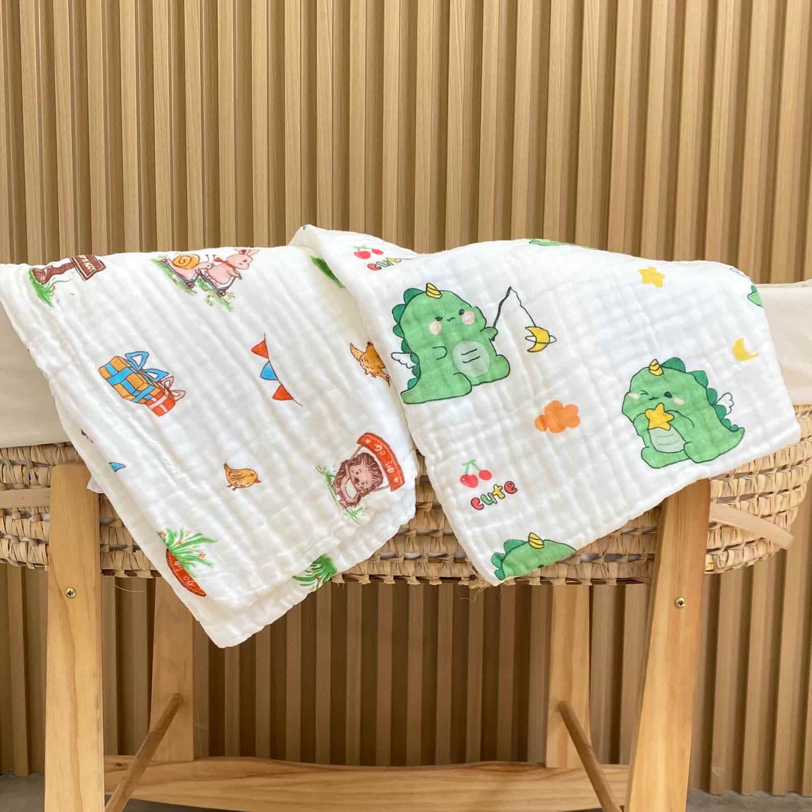 Muselina Estampada Para Bebe niño