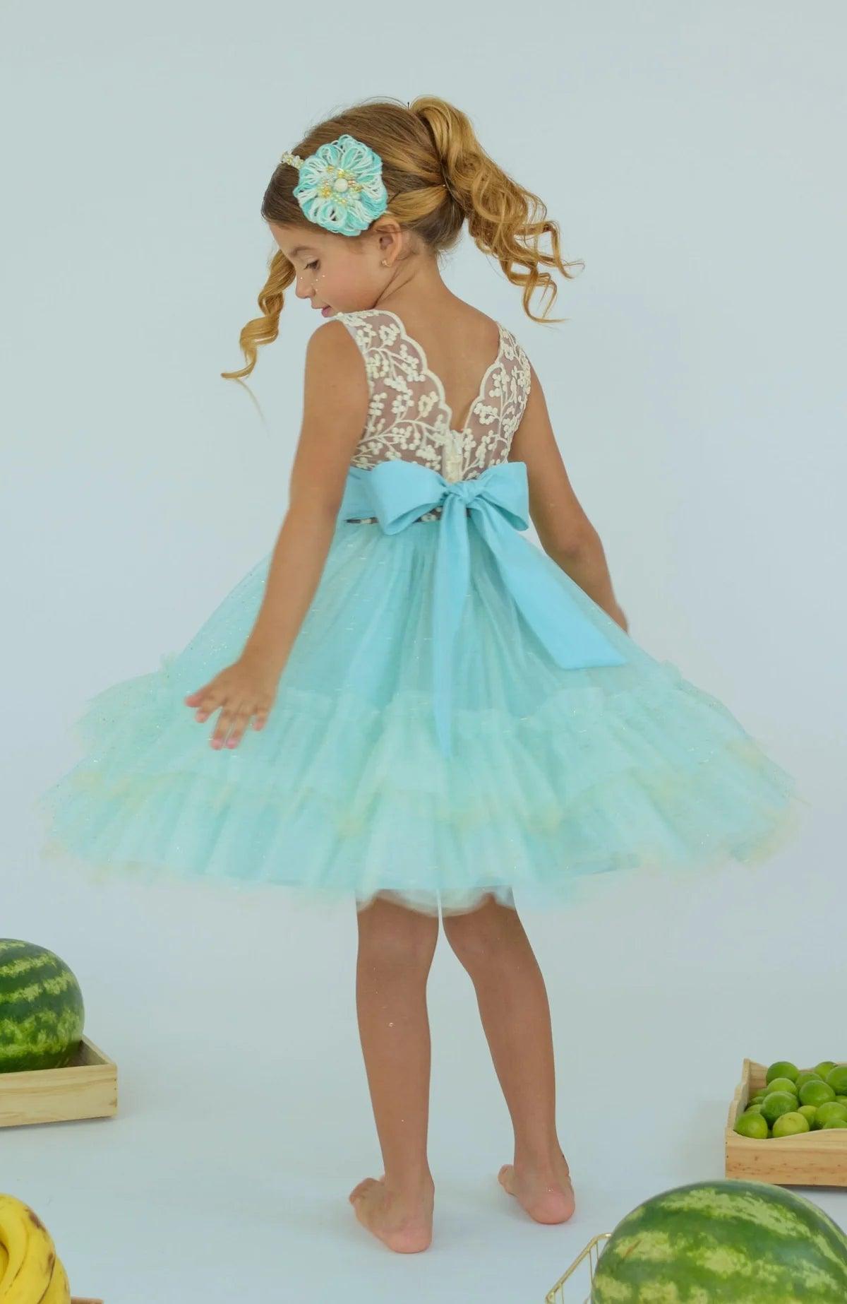 Vestido Néctar Menta Lilo