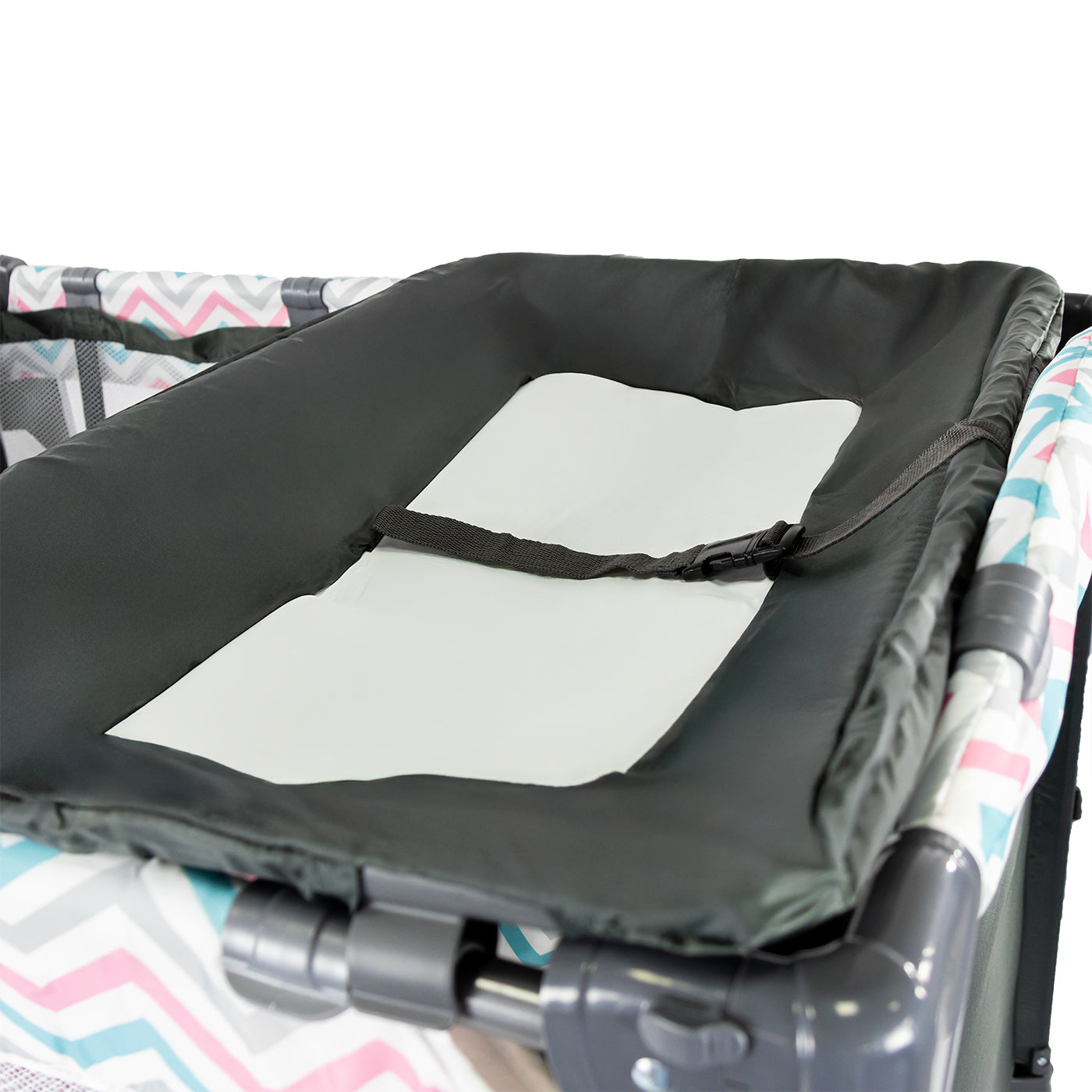 Cuna Corral Colecho Nest Pink Bebesit cambiador