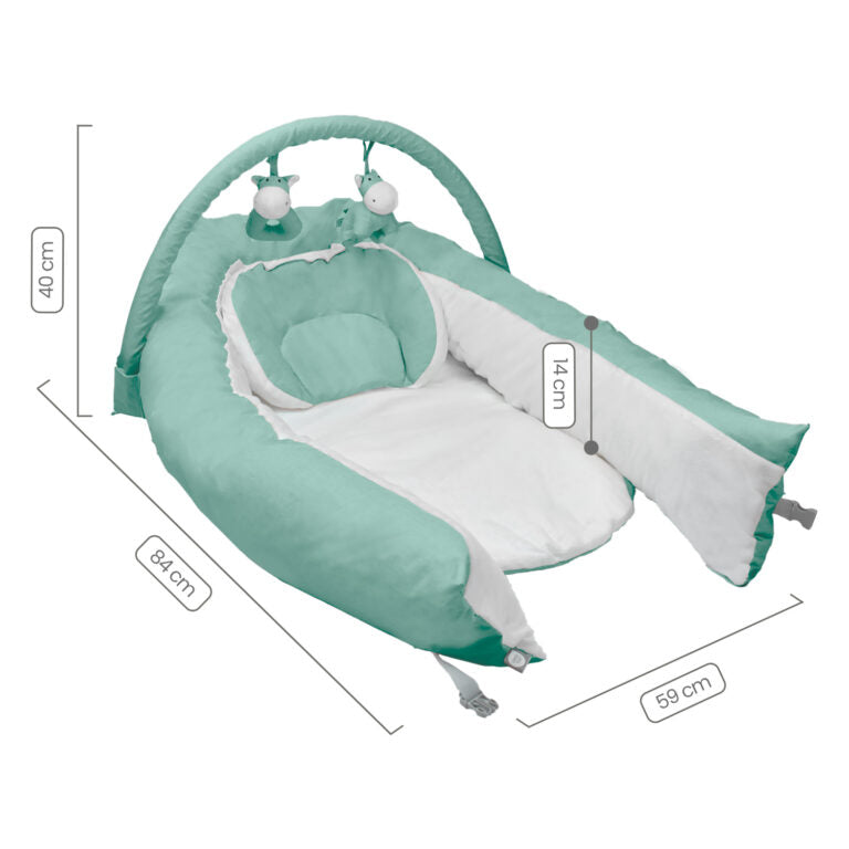 Nido Para Bebe Verde Onna MEDIDAS