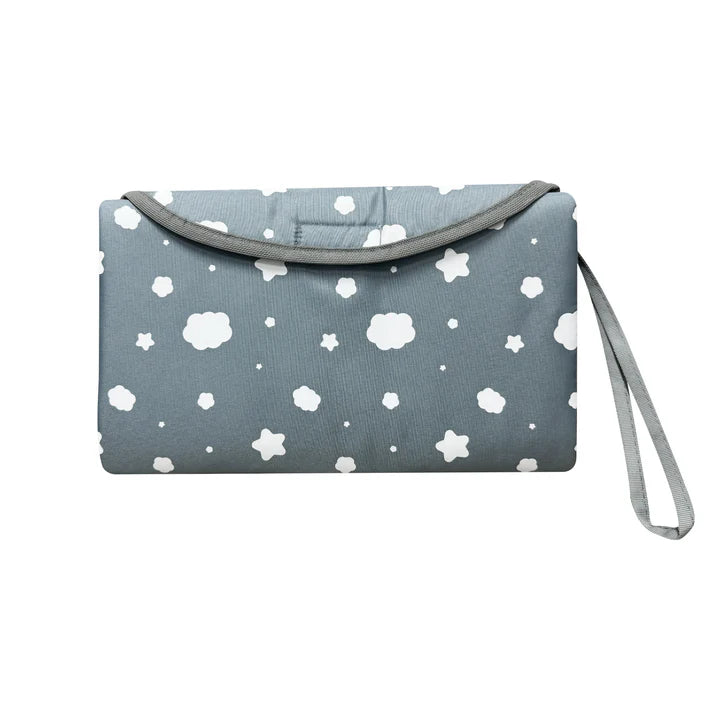 Cambiador Portátil Estrellas Nube Gris Toral