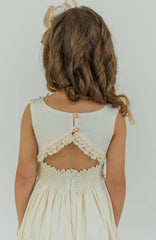 Vestido Ofrenda Beige Lilo