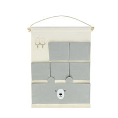 Organizador De Pared Oso Gris