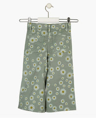 Pantalón Verde Estampado