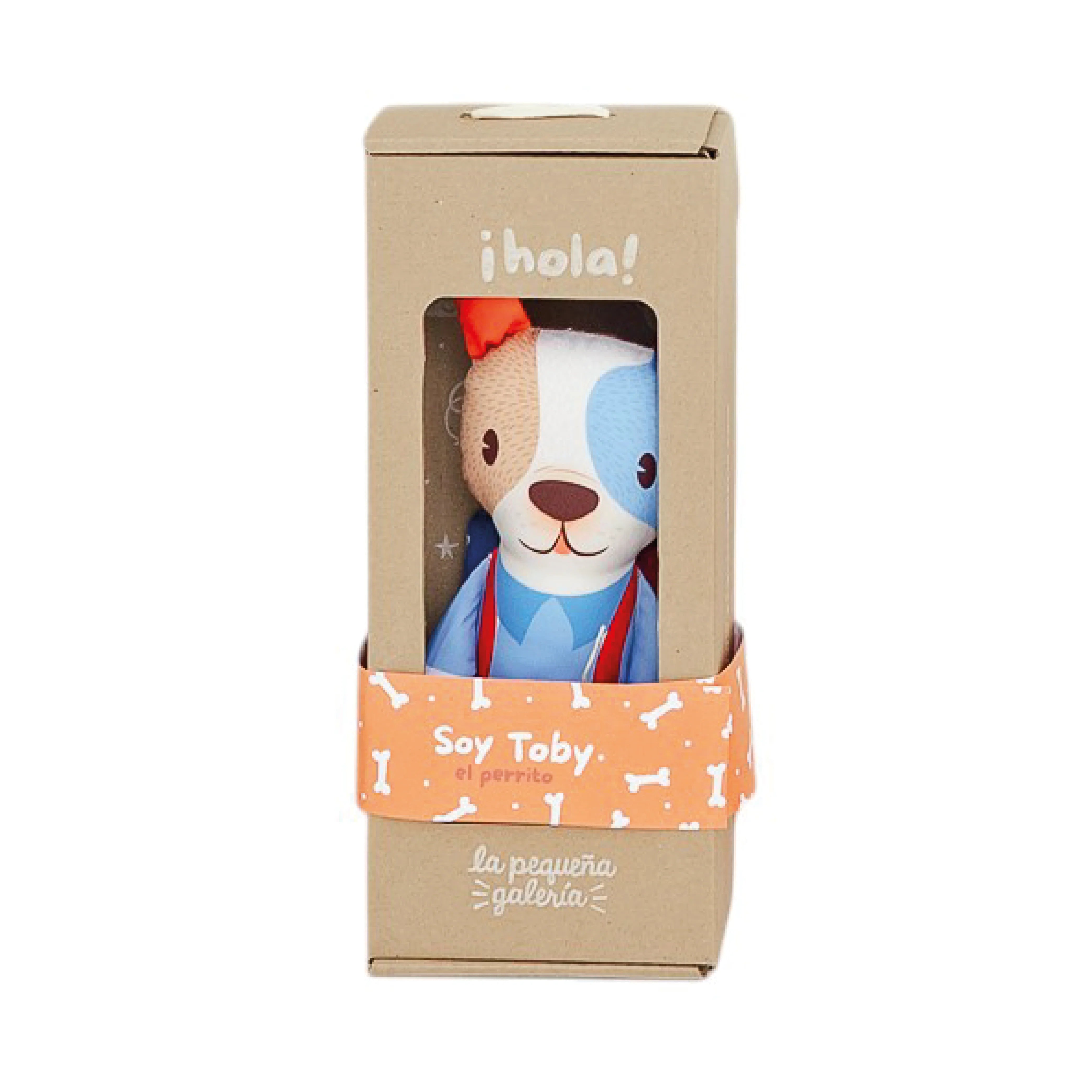 Peluche Coleccionable Perrito Toby Caja