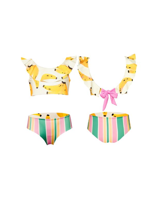 Vestido de Baño Doble Faz Bananas Pepita & Me Estilo