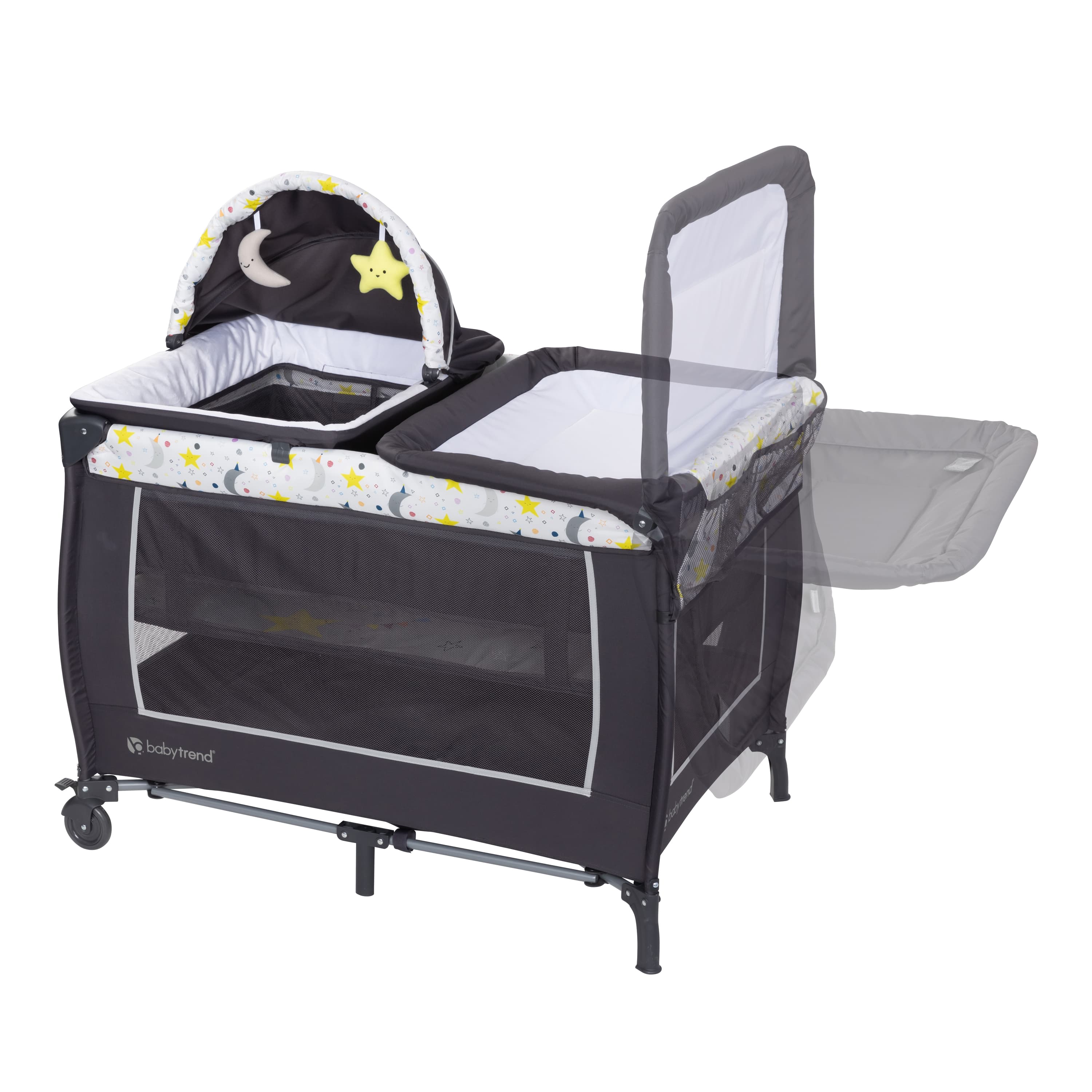 Cuna Corral Lil Snooze Deluxe II Baby Trend Cambiador