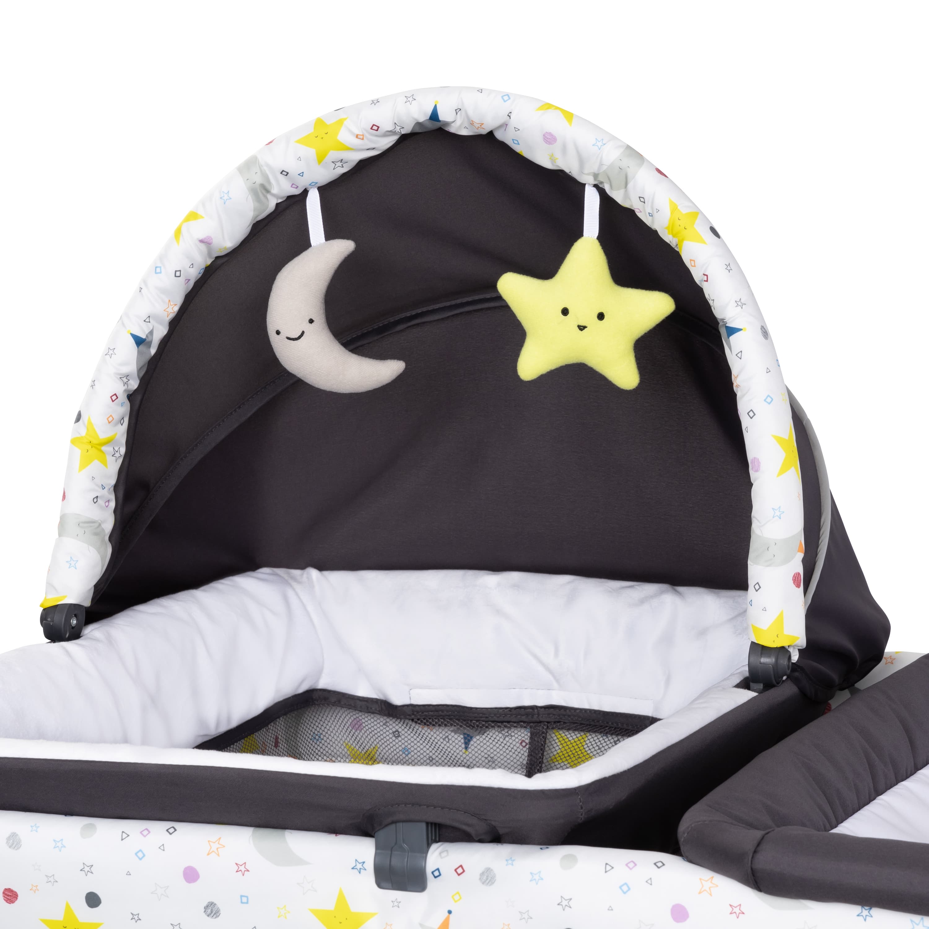 Cuna Corral Lil Snooze Deluxe II Baby Trend Sonajero