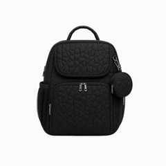 Pañalera Morral Rombos negro