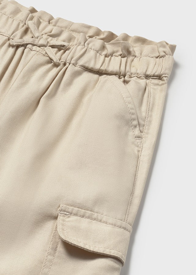 Pantalón Cargo Beige Mayoral detalle