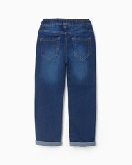 Pantalón Cintura Resorte Denim Azul Oscuro Zippy
 diseño