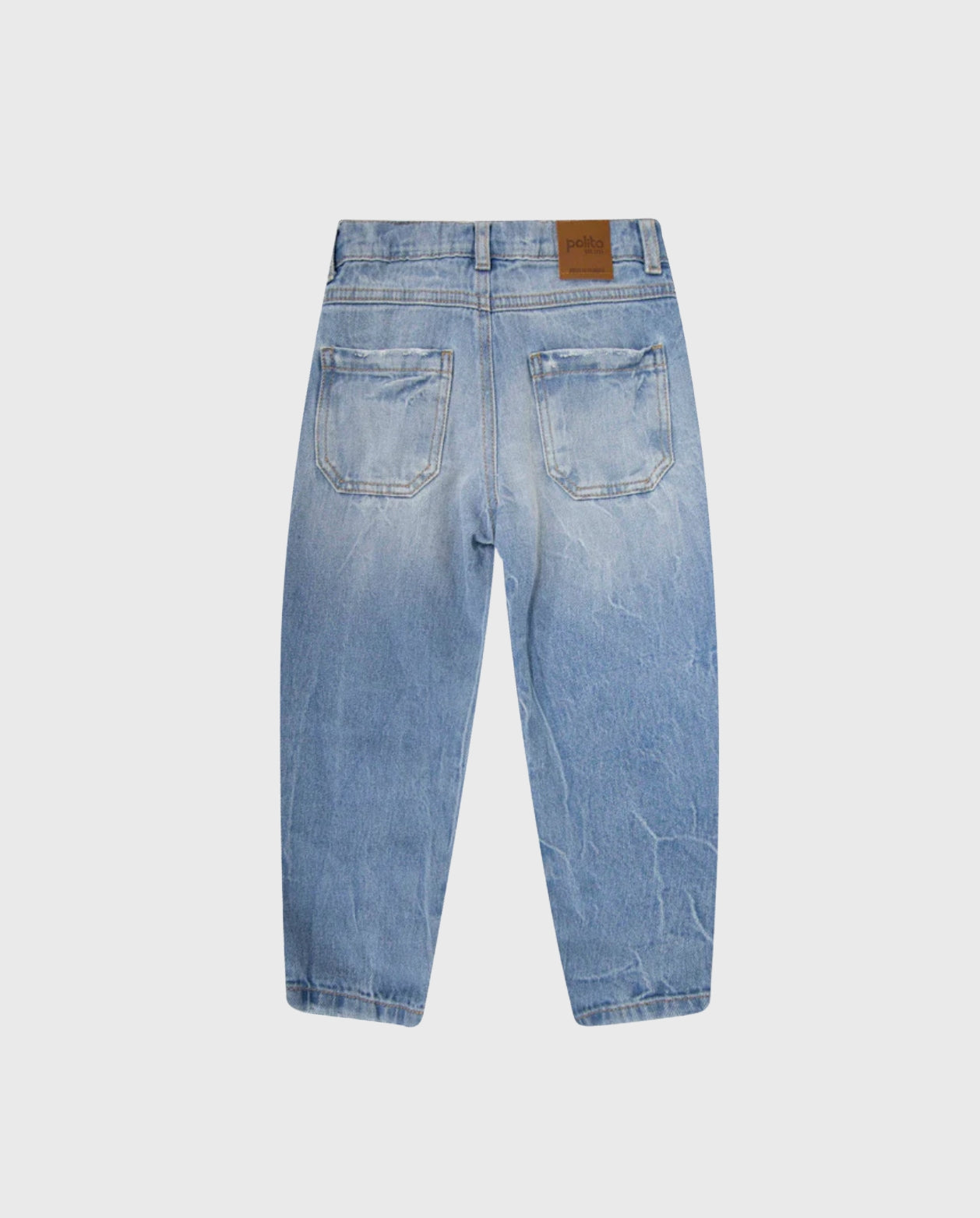 Pantalón Denim Baggy Claro diseño