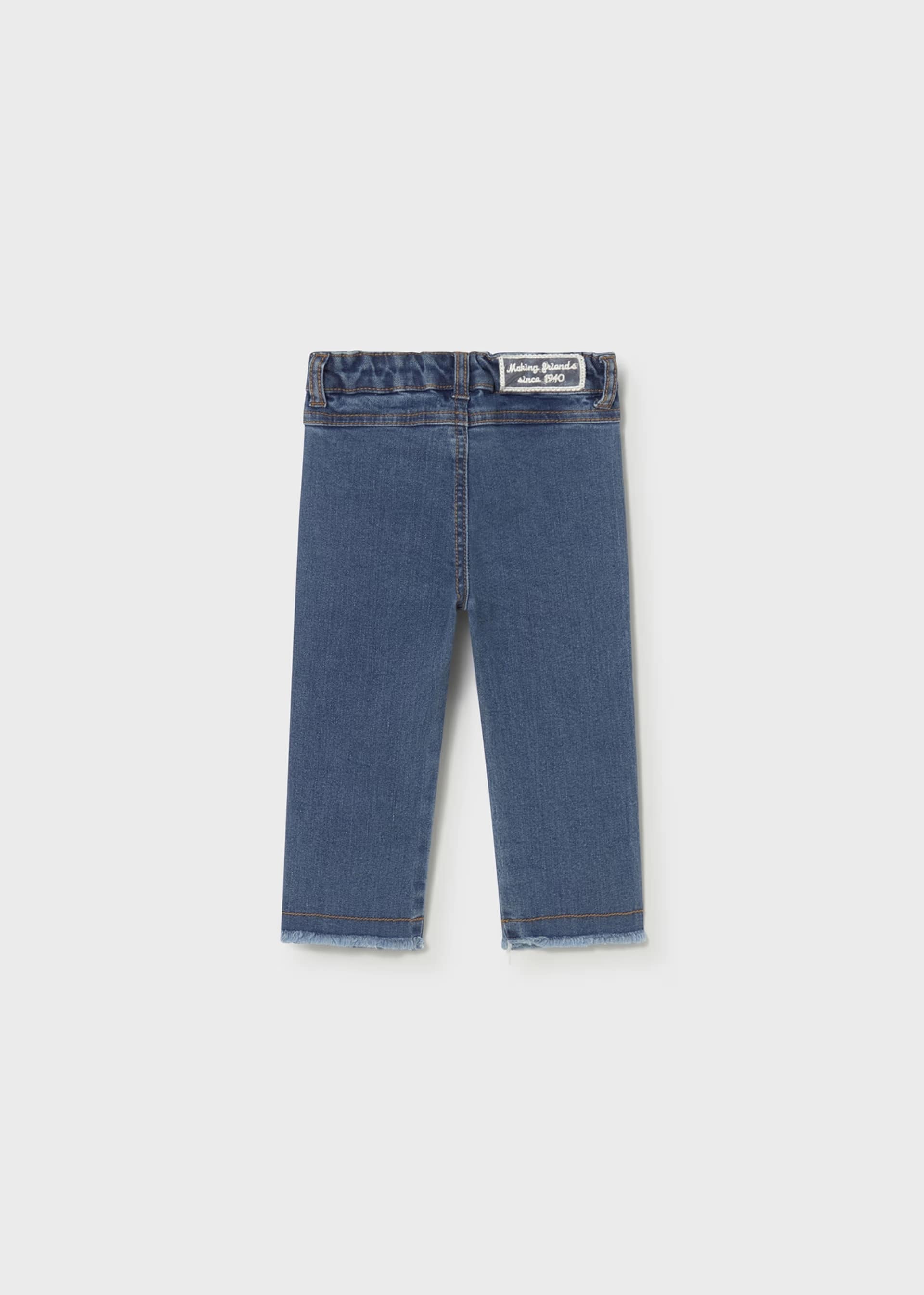 Pantalón Denim Bolsillos Tejido Oscuro Mayoral DISEÑO