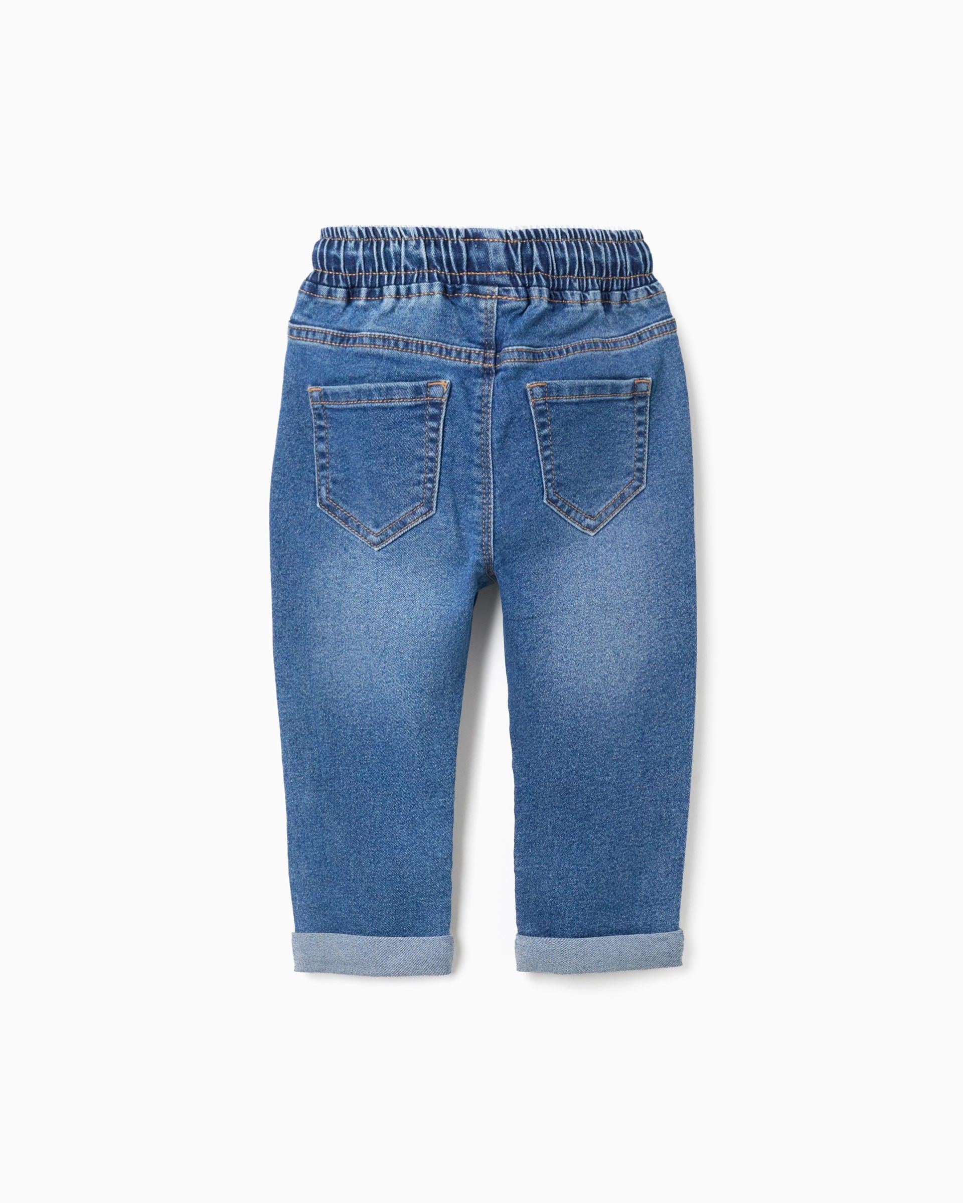 Pantalón Resorte Denim Azul Zippy diseño