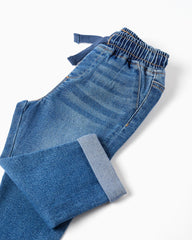 Pantalón Resorte Denim Azul Zippy estilo