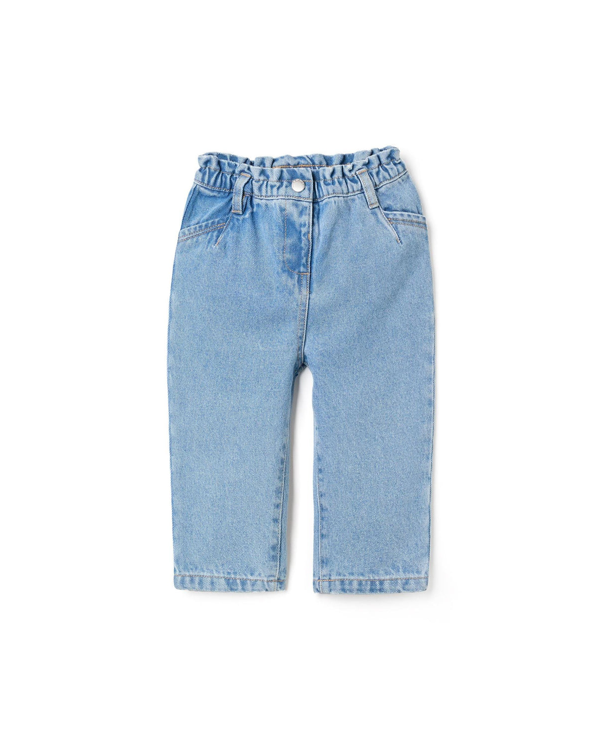 Pantalón Resorte Denim Claro Zippy