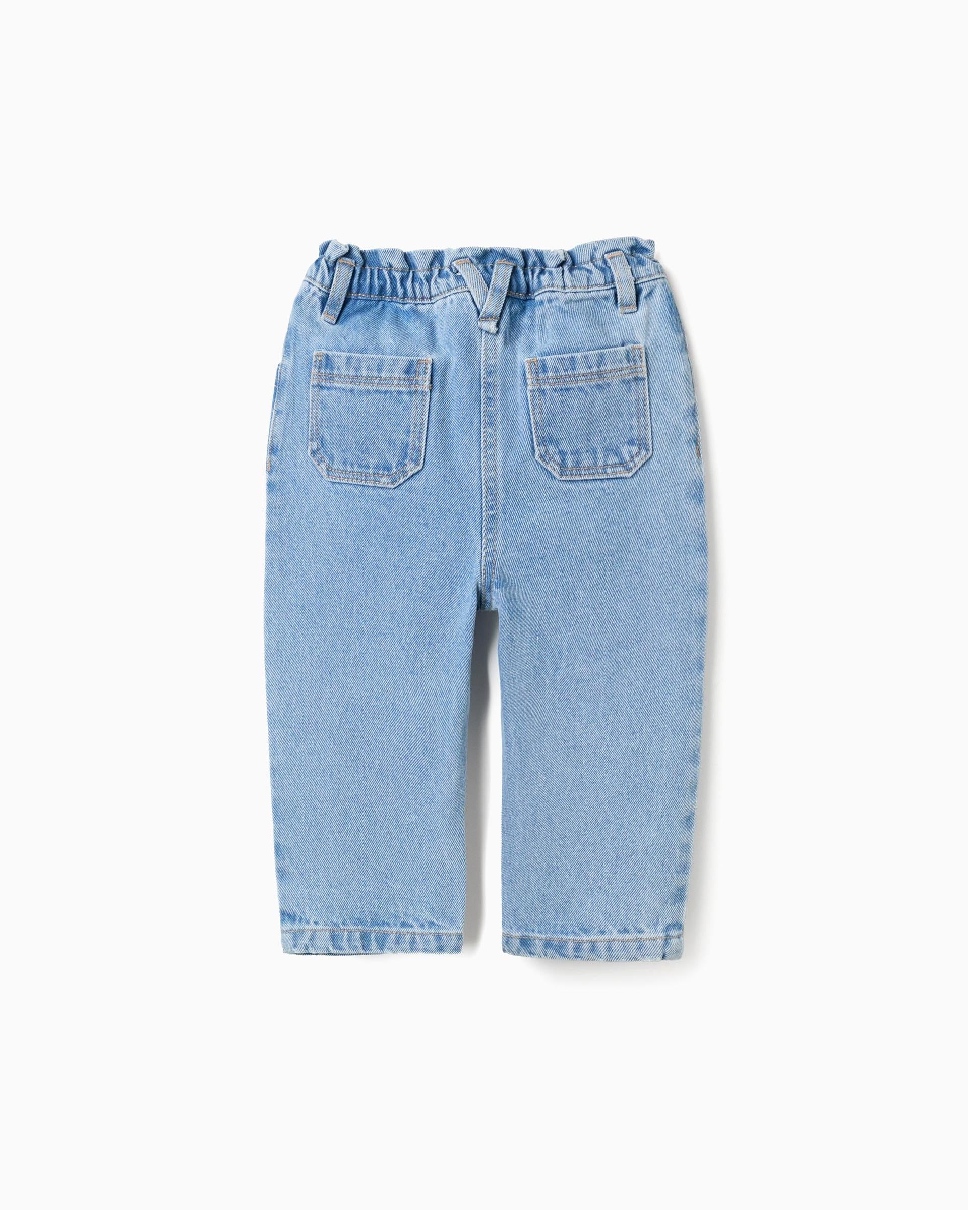 Pantalón Resorte Denim Claro Zippy diseño