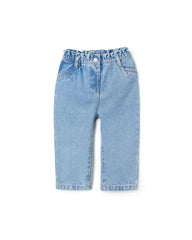 Pantalón Resorte Denim Claro Zippy