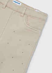 Pantalon Detalle Brillos Beige Mayoral detalle