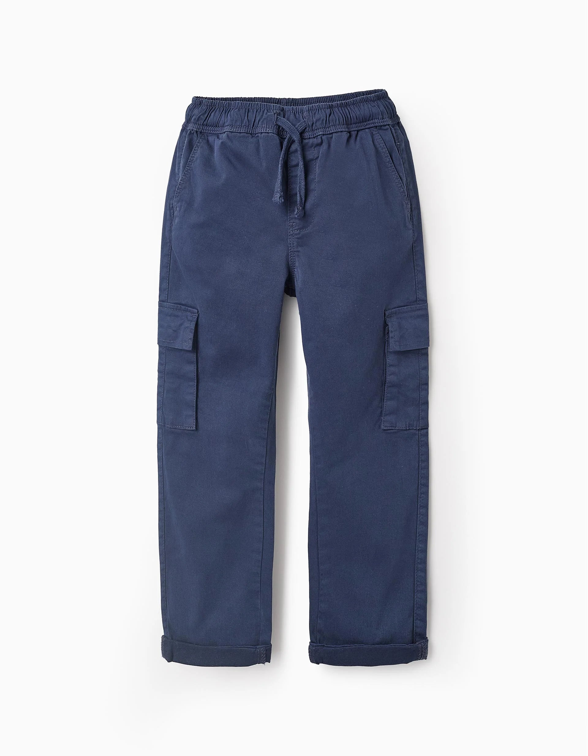 Pantalon Dril Cargo Navy Zippy diseño