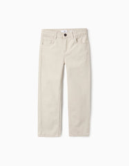 Pantalon Dril Clasico Beige Zippy diseño