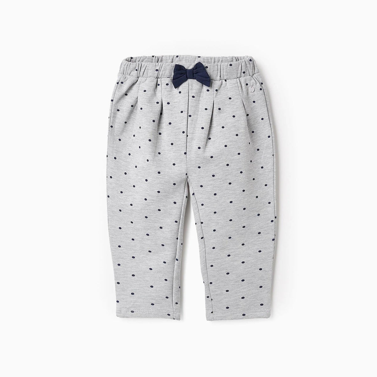 Pantalon Moño Puntos Gris Zippy diseño
