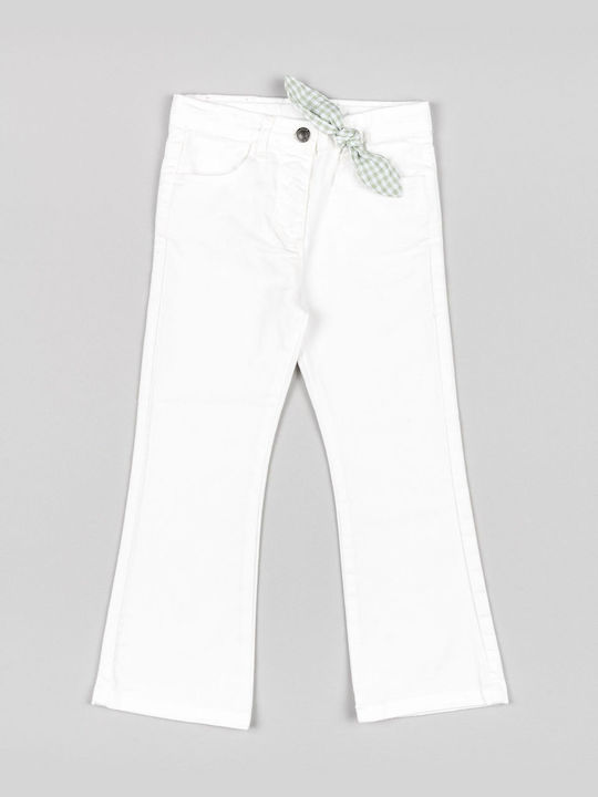 Pantalon Para Niña Blanco Losan