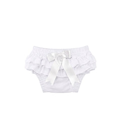 Panty Boleros Moño Niña blanco