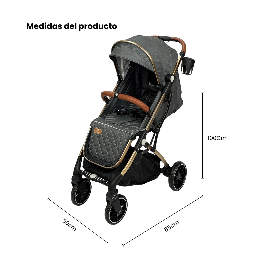 Coche Maleta Zoom Maxibaby Gris Medidas