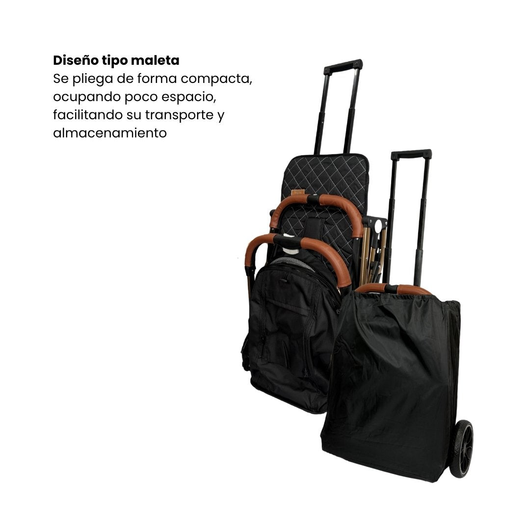 Coche Maleta Zoom Maxibaby Negro Maleta