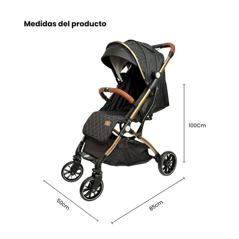 Coche Maleta Zoom Maxibaby Negro Medidas