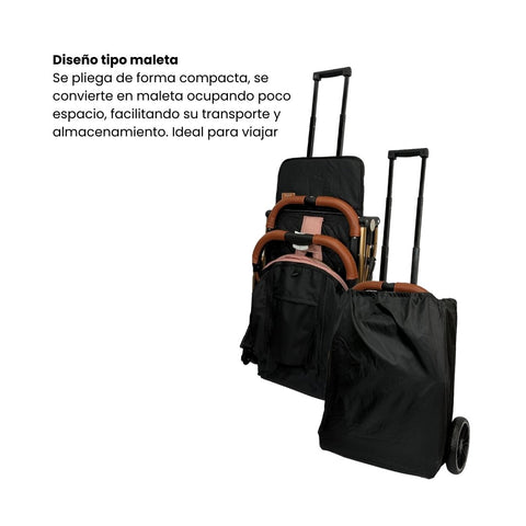 Coche Maleta Zoom Maxibaby Rosado Maleta