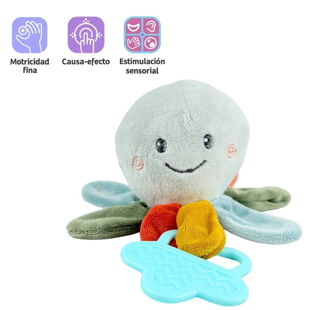 Peluche Estimulación Con Rasca Encías Travesuras