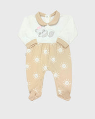 Pijama Enteriza Nube Panda Beige