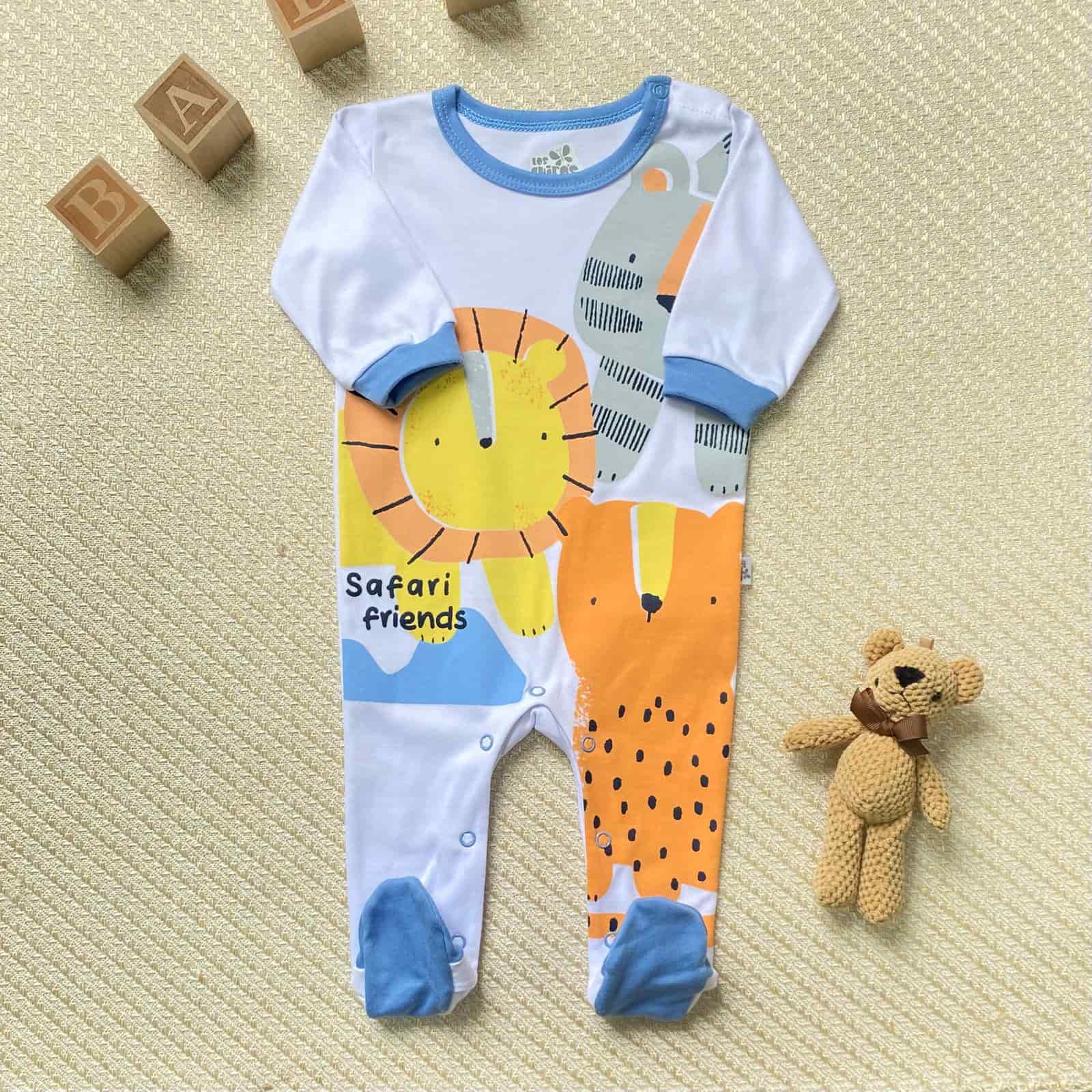 Pijama Enteriza Safari azul